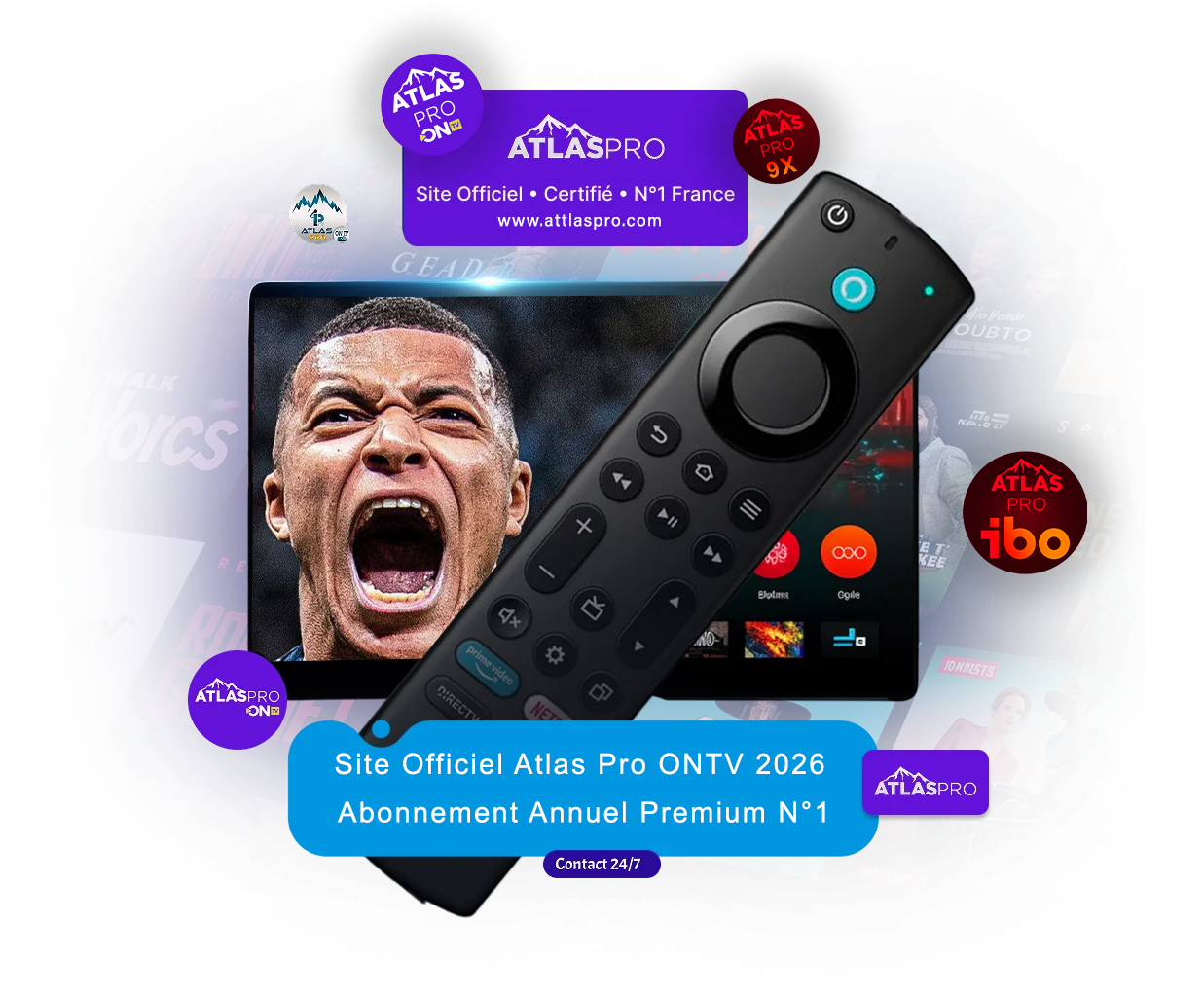 Atlas Pro ONTV 2026 officiel – Prix direct sans intermédiaire